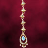 Handcrafted oxidized Maang Tikka