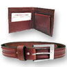 Oillpullup Wallet And Belt Set